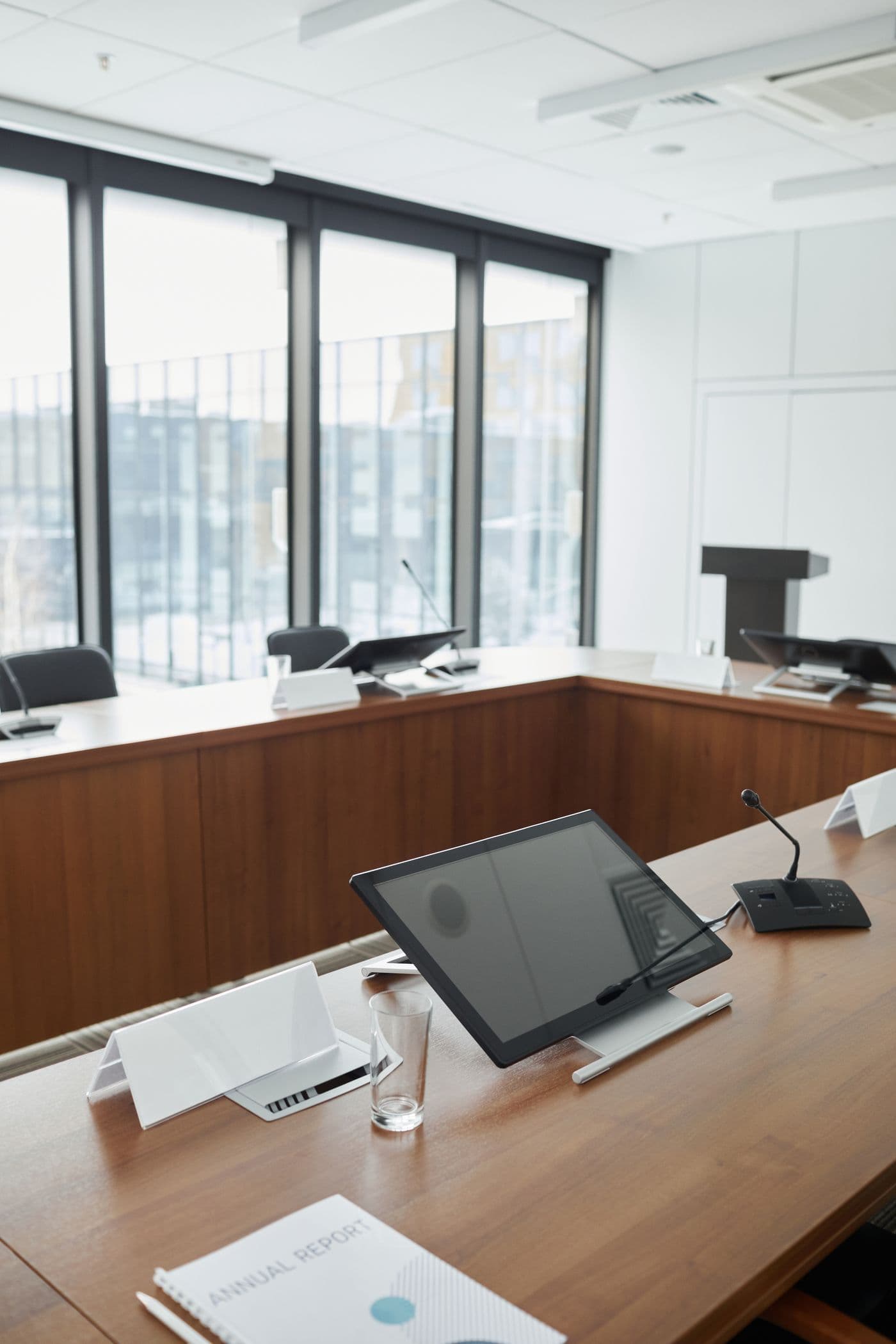 Integrated conference room systems